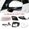 For Mazda CX-5 CX5 2017 2018 Side Mirror Frame Lower Base Cover Rearview Mirror Lens Glass Turn Signal Light Lamp
