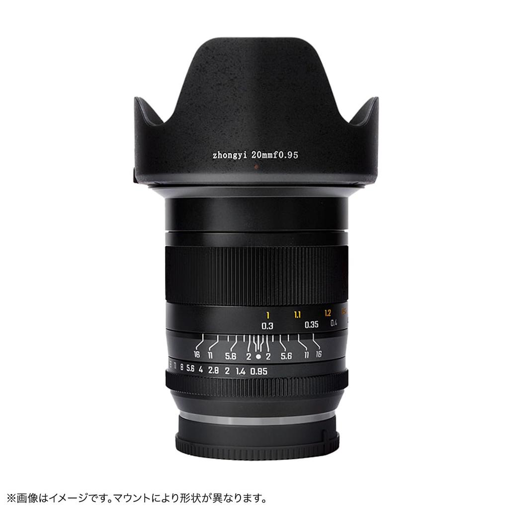 Zhongyi Optics Speedmaster 20mm Z Mount Nikon Z Lens F0.95 ASPH. APS-C