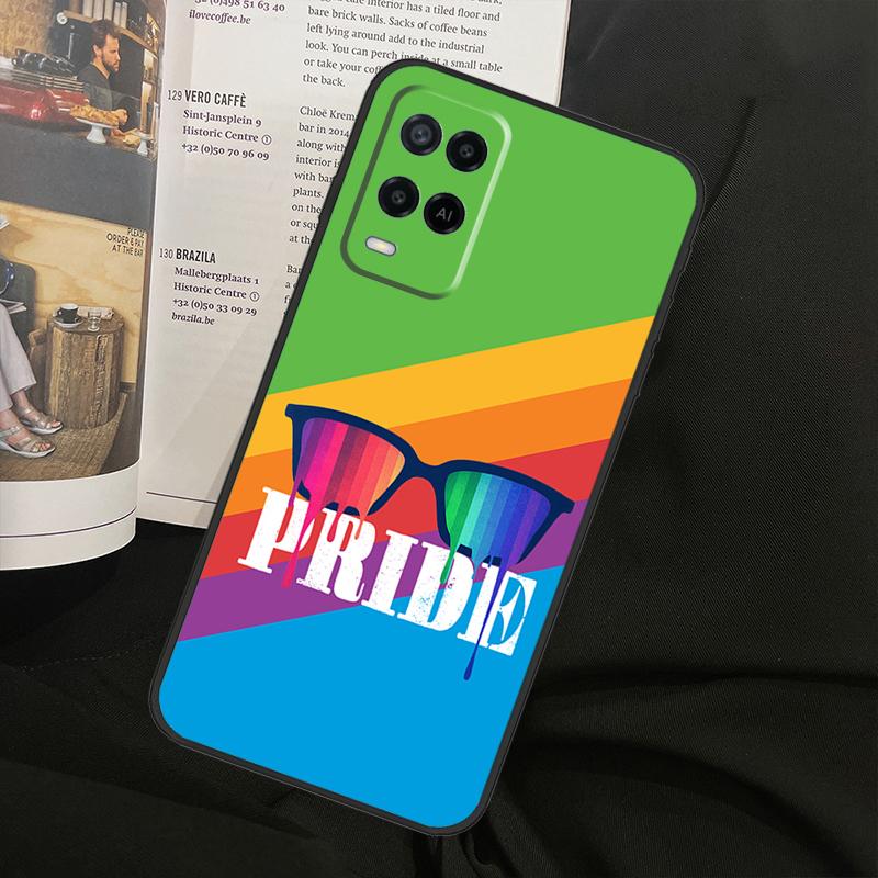 LGBT Pride Love For Oppo A78 A98 A80 A40 A60 A18 A38 A58 A15 A17 A77 A74 A94 A54 A57S A16 A76 A96 Phone Case