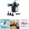 75W Electric Air Pump Inflator USB Rechargeable Inflate Deflate Air Compressor for PVC Boat Mattress Inflatable Pool Raft Bed