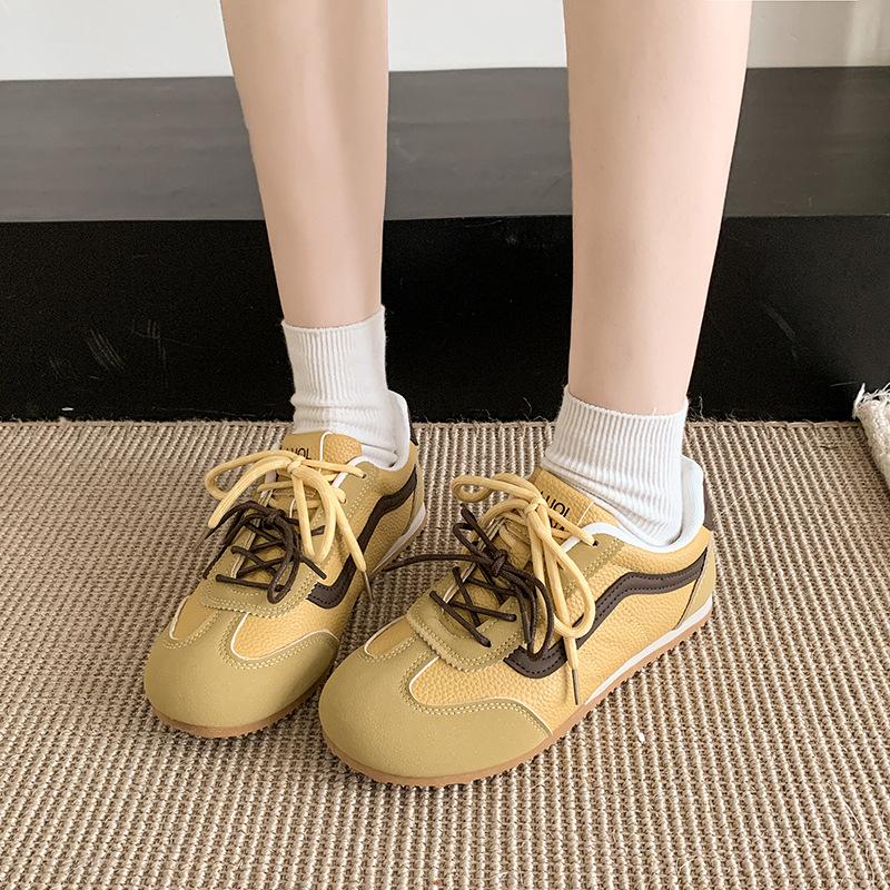 2025 новые ретро кроссовки Dexun универсальная мягкая подошва удобные повседневные спортивные туфли кеды Форрест Гамп маленькие белые туфли женская обувь