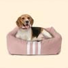 [Pet] Striped Square Bed 50X40Cm