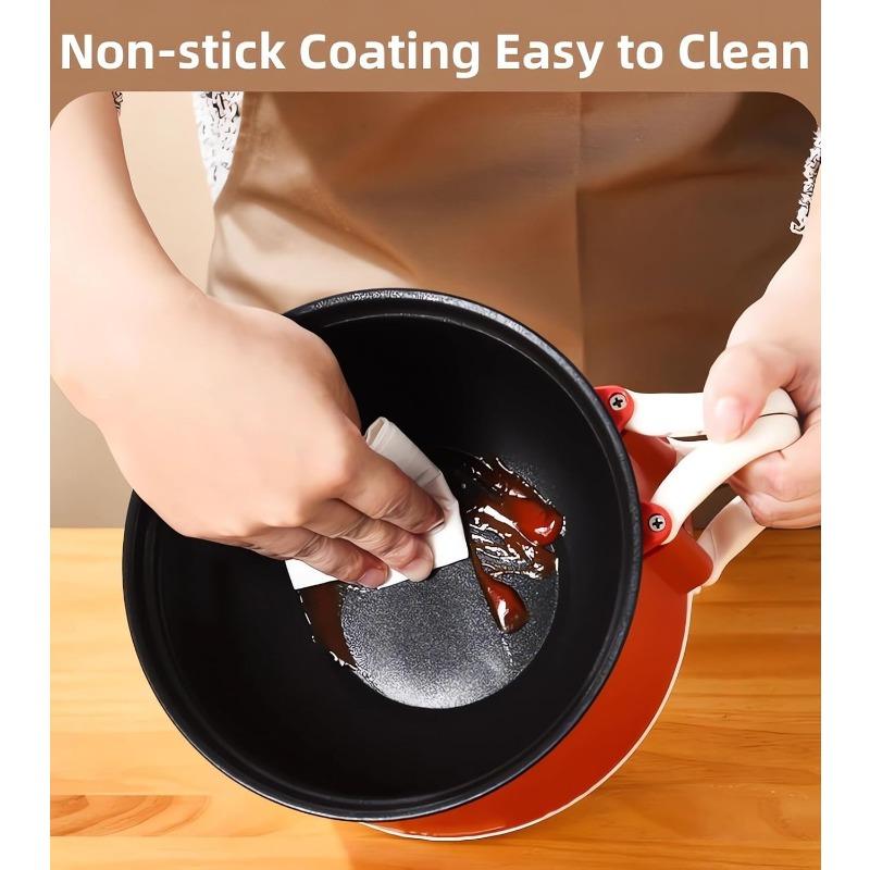 Многофункциональная мини-рисоварка, переносная сковорода объемом 1,5 л с антипригарным покрытием, мультиварка с крышкой, защита от высыхания, приготовление разнообразных блюд