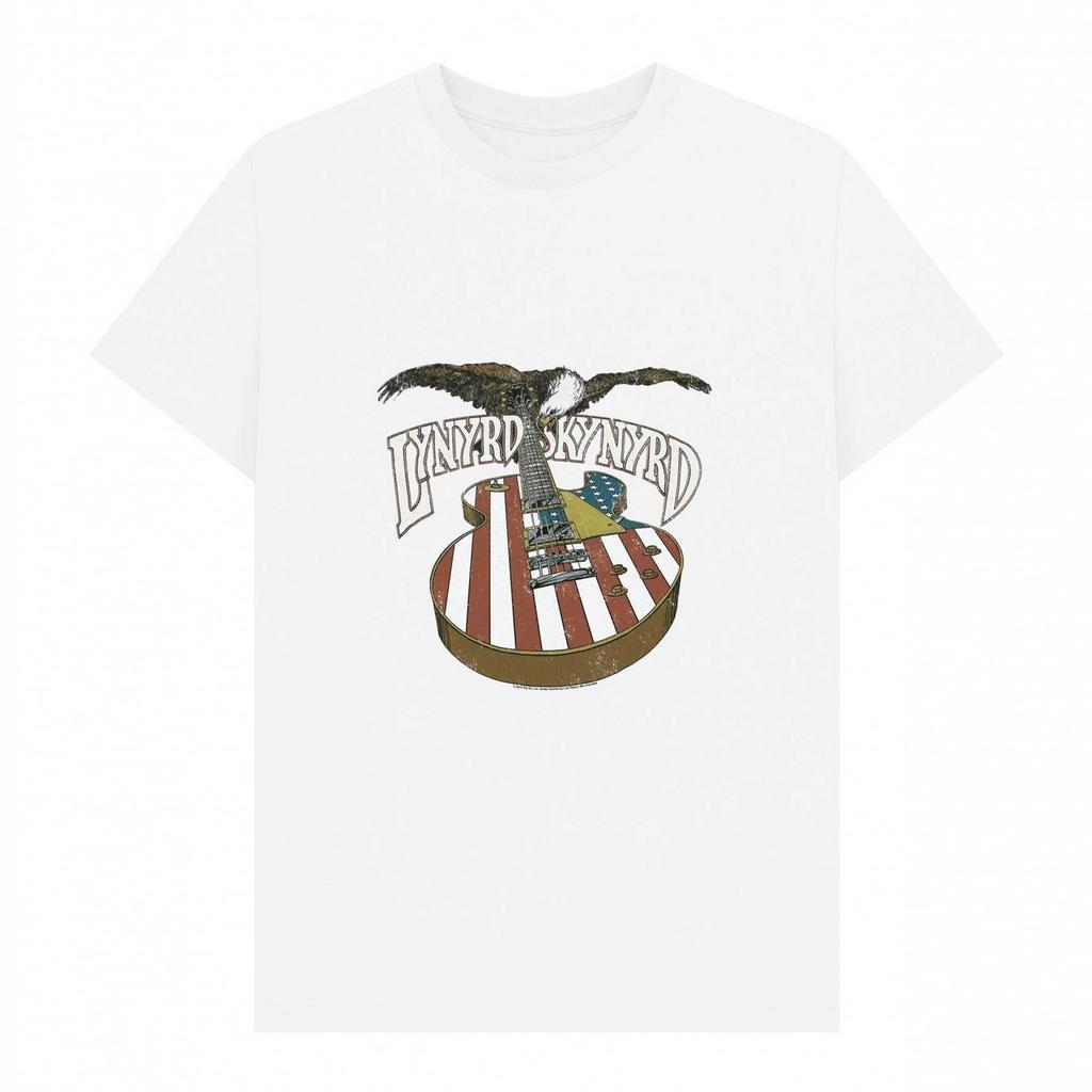 Lynyrd Skynyrd Unisex Adult Guitar T-Shirt