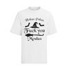 Funny Harry Potter Fuck You Middle Finger FCK Mens Cotton Shirt S-XXXL