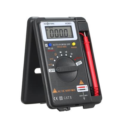 Ручной мини-цифровой мультиметр RICHMETERS, многофункциональный мультиметр, 4000 отсчетов, транзистор переменного/постоянного тока
