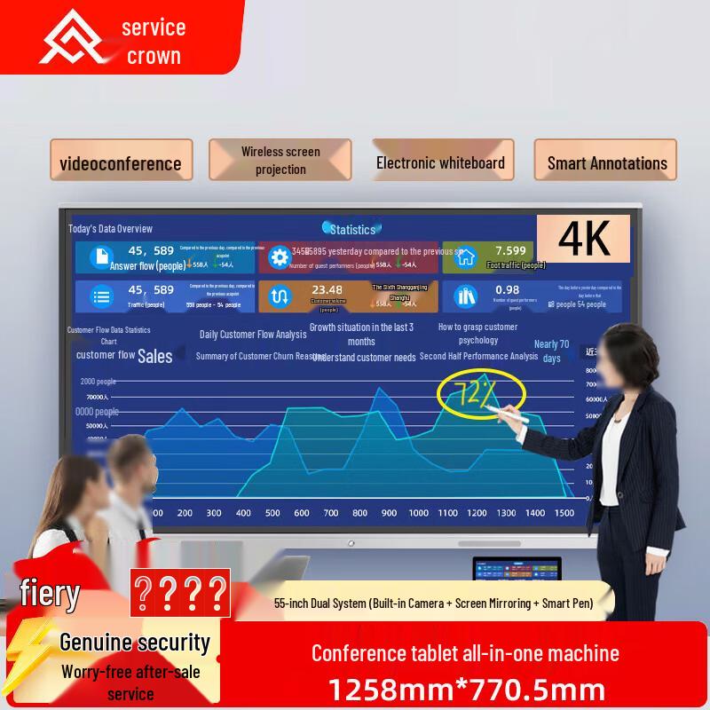 Qingguan 55-inch Smart Conference Display (CN version)