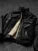 2025 Пилотская куртка Mountain Eagle в стиле ретро из кожи - Мужская и женская зимняя хлопковая верхняя одежда