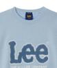 LEE Corduroy Logo Sweatshirt Sky Blue