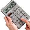 1 комплект электронного калькулятора, портативный калькулятор с двумя источниками питания, 12-значный дисплей, настольный калькулятор