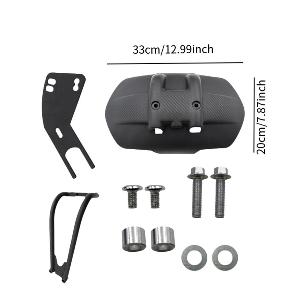 Motorcycle Rear Mud Flap Splashing Guard Sturdy Accessory for Rear Wheel Motorbike Mudguard Rear Fender for 600 CBR650