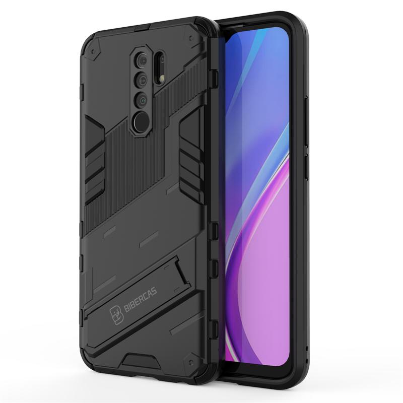 Для Xiaomi Redmi 9 9A 9C чехол с подставкой Бронированный чехол для телефона Redmi 9 Prime 9 Power противоударный магнитный держатель задняя крышка