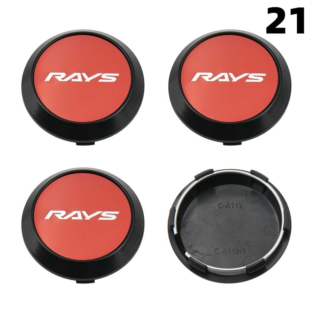 DBS3 4PCS New 64MM OD / 60MM ID Cap For Rims RAYS VOLK VR GRAM Emblem Wheel Center Cap Sport Car Logo Wheel Cover Hub caps
