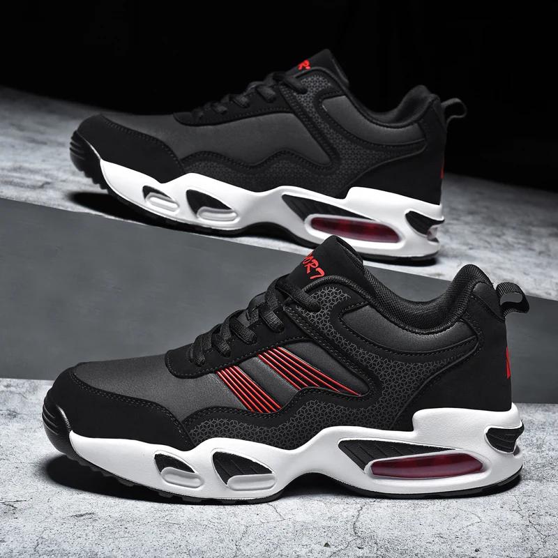 Лето 2024 года, новые мужские повседневные туфли на воздушной подушке, мужская модная баскетбольная обувь, спортивная обувь для мужчин, кроссовки для бега, бесплатная доставка