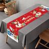 Gifts Ornament Home Christmas Decoration Table Cover Xmas Tablecloth Christmas Table Runner