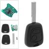 433MHz 2 Buttons Remote Car Key with PCF7961 Chip and HU83 Blade for Peugeot 307 Citroen 73373067C