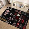 Прикроватный коврик The Binding Of Isaac Противоскользящий Впитывающий воду Длинная полоса Подушка Коврик для спальни Прикроватные коврики
