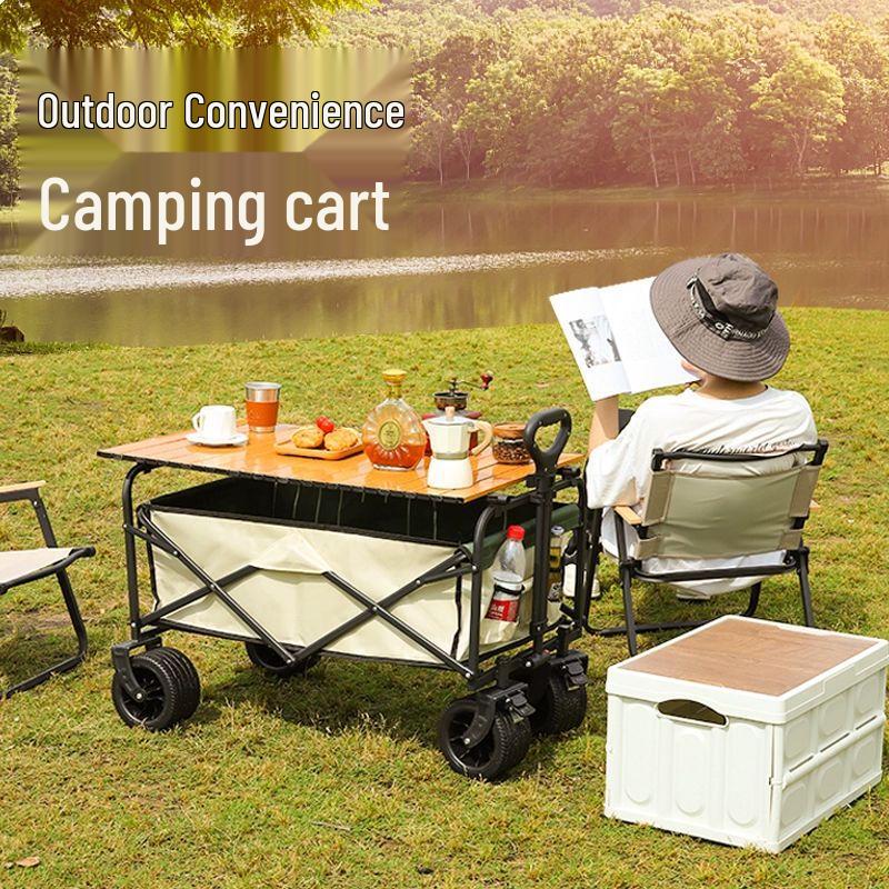 Foldable Outdoor Camping Wagon