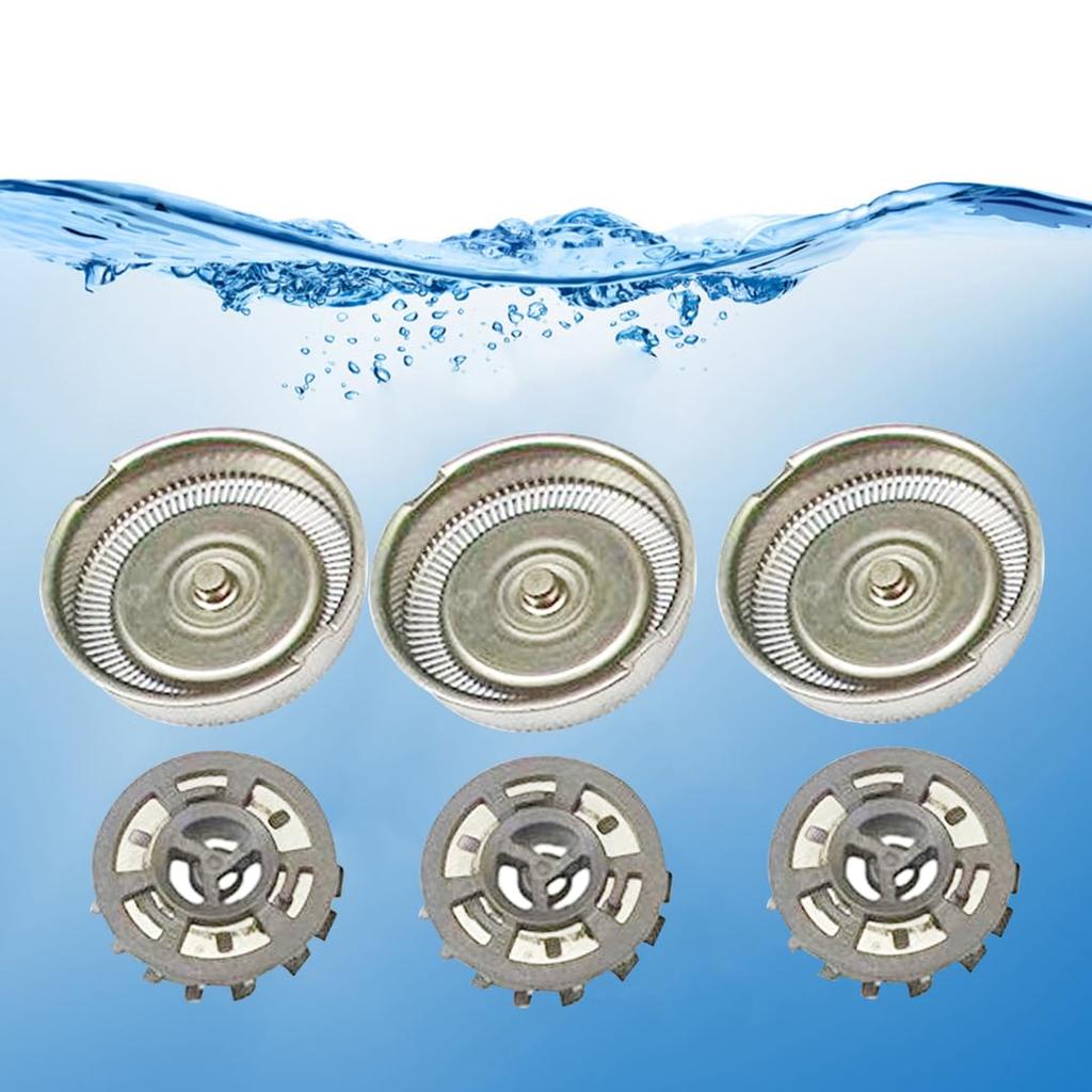 Bobblei Universal HQ4 3 шт. Запасные головки для бритвы с более острыми лезвиями для электробритвы Philips Norelco HQ56 HQ55 HQ4+ HQ3 Reflex Plus HQ6843