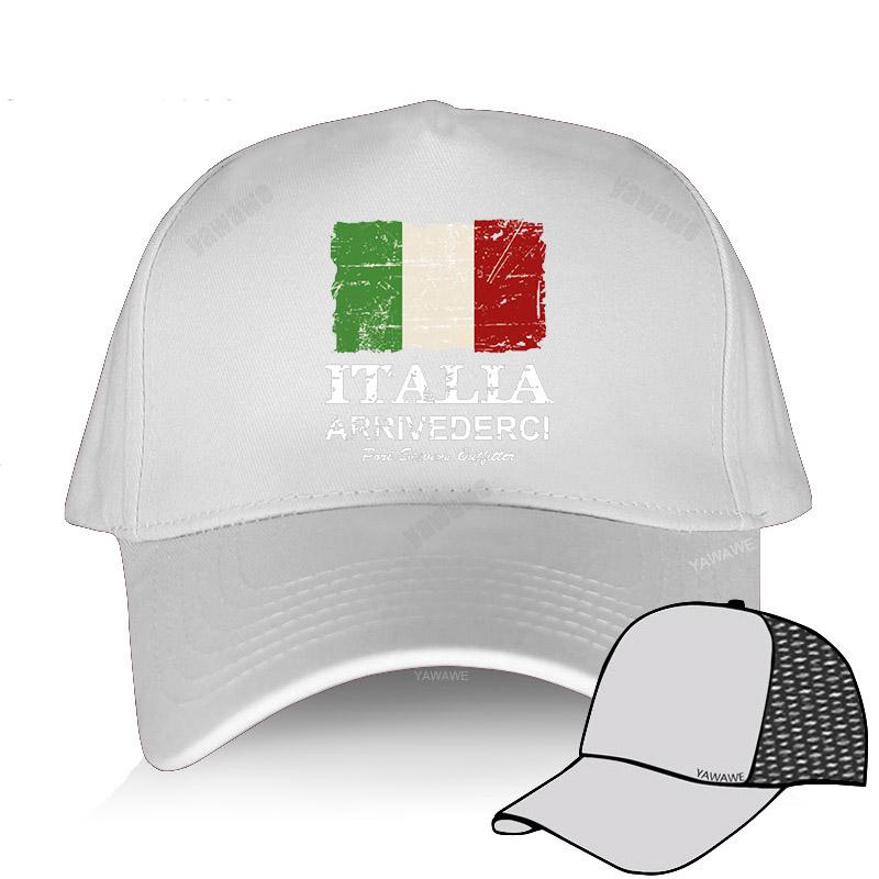Мужская и женская кепка люксового бренда, винтажная бейсболка Italia Bandiera uomo uomini Vendita A Buon Mercato, забавный дизайн, летняя шапка