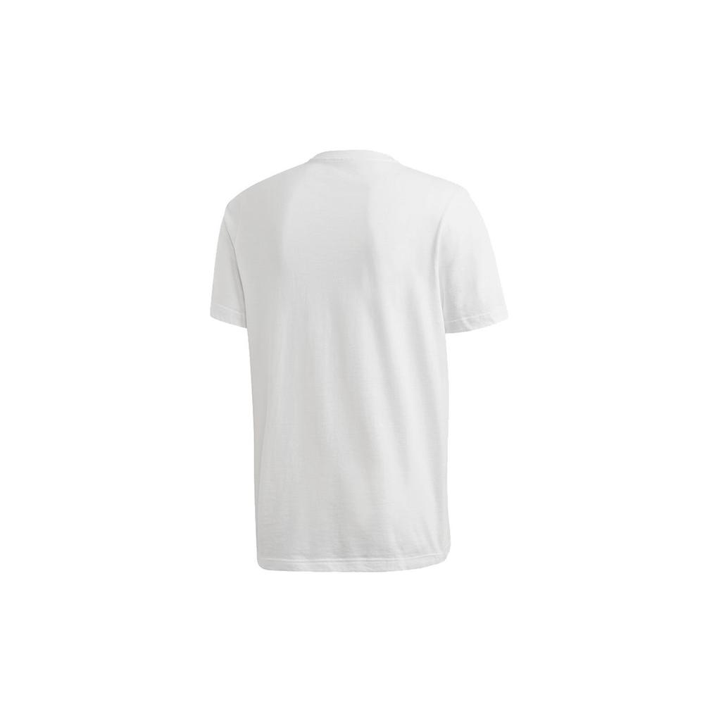 Adidas Спортивная футболка свободного кроя Originals Essential с короткими рукавами, мужские топы, белые GD2534