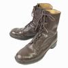 NL/Military Leather Combat Boots/28.5cm/Dark Brown/Tactical/Sabage(USED)