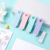 1pcs Macaron Color Eraser Propelling Structure TPR Material Dust-free Cleaning Correcting Tools Office School