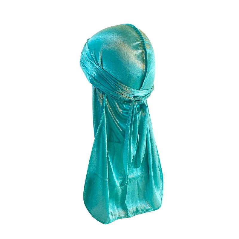 Уличный танцевальный велоспорт шарф на голову на резинке эластичный утолщенный плотный легкий тканевый длинный хвост шляпа SILKY DURAG