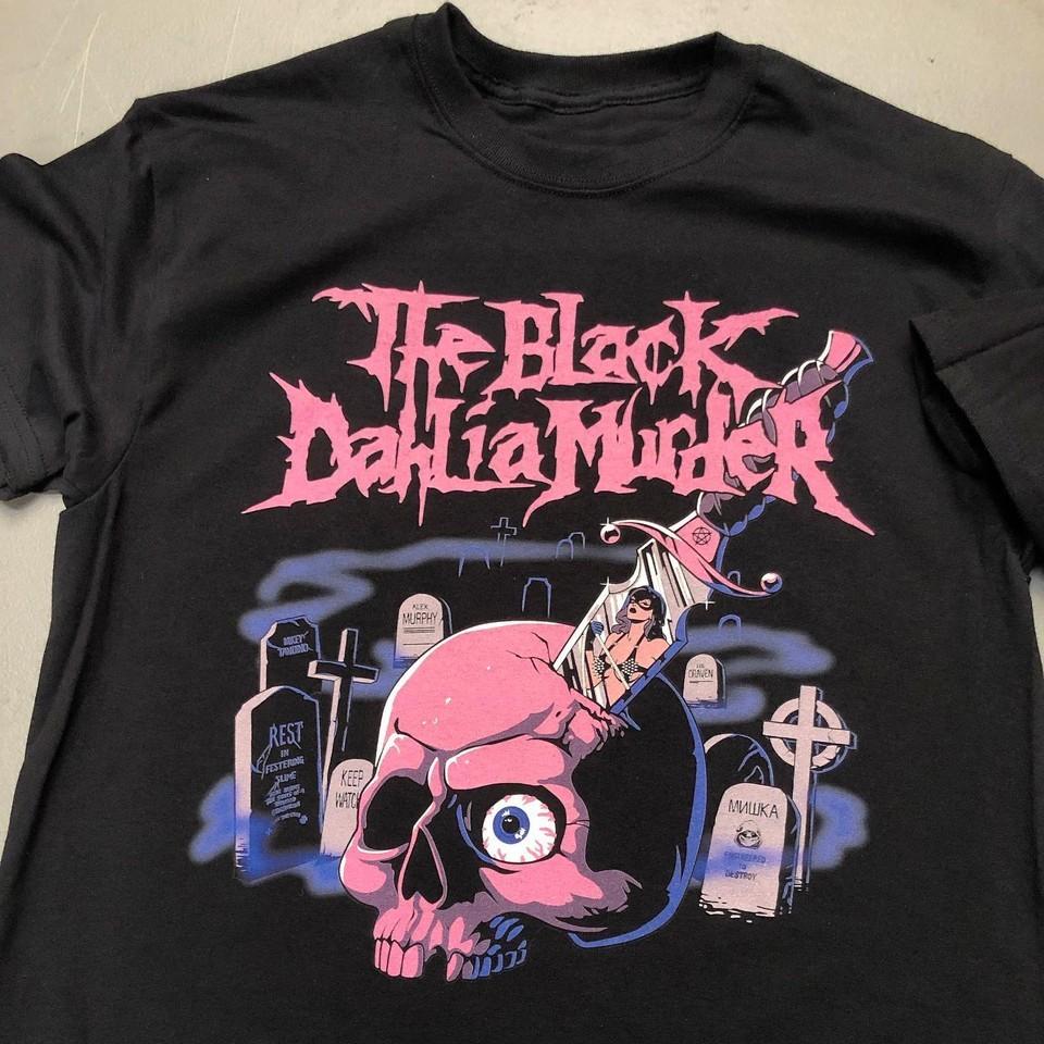 Collection The Black Dahlia Murder S to 5XL Gift For Fan Tshirt K400 Unisex T-Shirt
