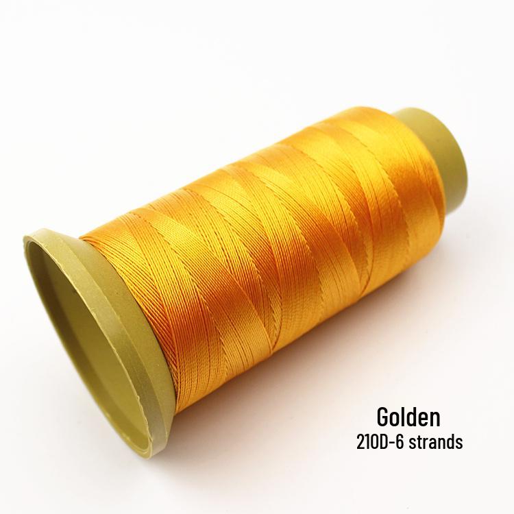 Sewing Thread: Large Spool for Leather, Sofa, or Jeans - High Strength Mercerized Thread