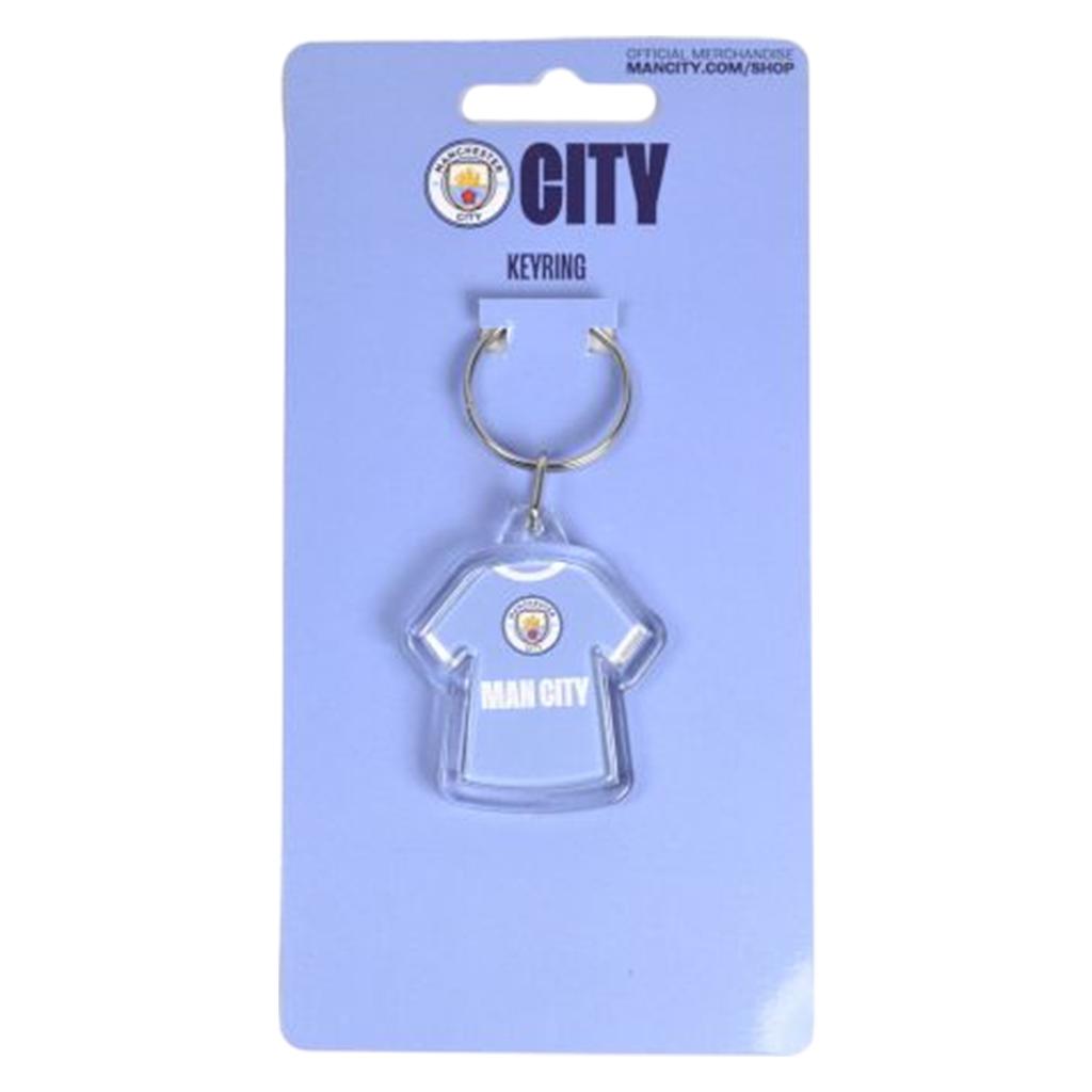 Manchester City FC Double Sided Acrylic Keyring
