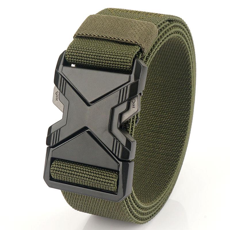 2023 Unisex Tactical Nylon Quick-Dry Belt with Zinc Alloy Buckle