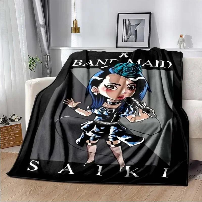 Band Maid Одеяло, Легкое Теплое Изоляционное Одеяло для Дивана, Кровати, Офиса, Автомобиля, Наколенники, Одеяла, Couverture, Deken, Frazada