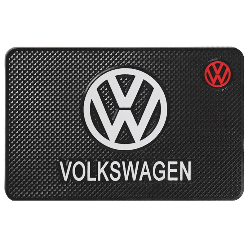Для VW Volkswagen Jetta MK5 Golf Автомобильный противоскользящий коврик Панель приборов Силиконовая липкая подставка для хранения Автомобильный интерьер Для Volkswagen VW RLine