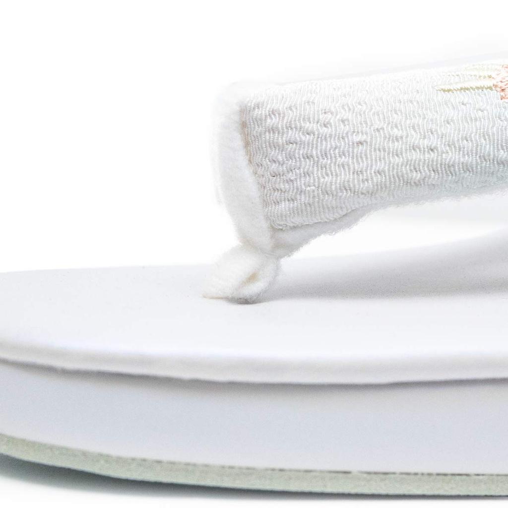 Embroidered size new ladies [KYOETSU] straps, R-core sandals, 35, size, (free size, 54)