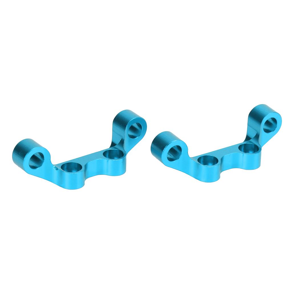 2Pcs RC Metal Upper Suspension Arm Mount for Tamiya TT02 1/10 RC Car Upgrade PartsBlue