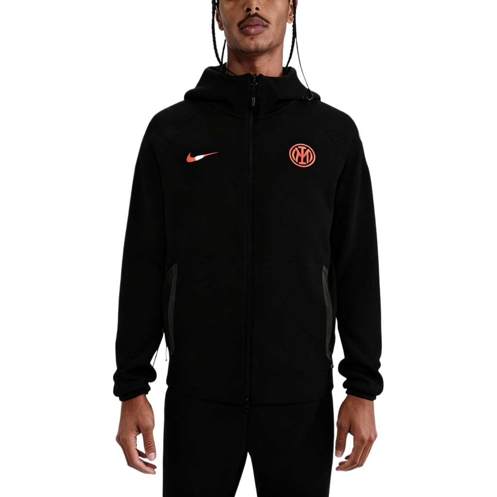 Nike Inter Milan Windrunner Total 90 Solid Color Simple Comfortable Aesthetic Hoodie Men Hoodies HV9961-010