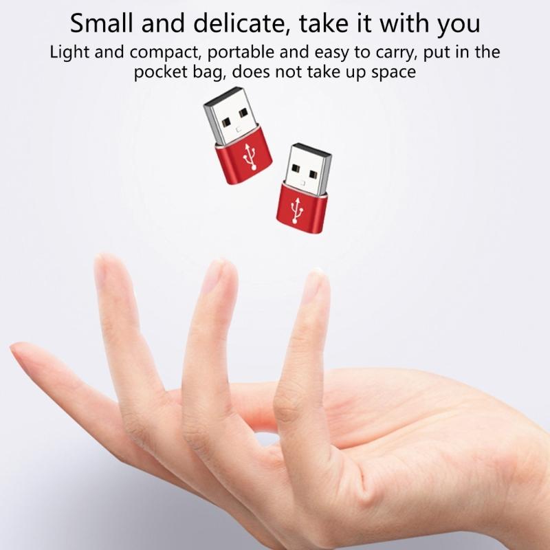 Металлический USB C Type C Папа к USB 3.0 Мама OTG Адаптер-конвертер для синхронизации данных и зарядки для камер, телефонов, ноутбуков