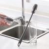 Силиконовая щетка для чашек, кухонные инструменты для чистки, щетка для чистки бутылок с молоком, длинная ручка, очиститель для бутылок с водой, щетка для чистки стеклянных чашек