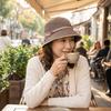 Wide Brim Bucket Caps Quick Drying Fisherman Hat Fashion Face Covering Sun Hat  Casual Wear