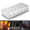 Stainless Steel Fumigation Box Grilling Smoke Producer On Gas/Charcoal Grills Cooking Accessory for Outdoor Home Patio Barbecue