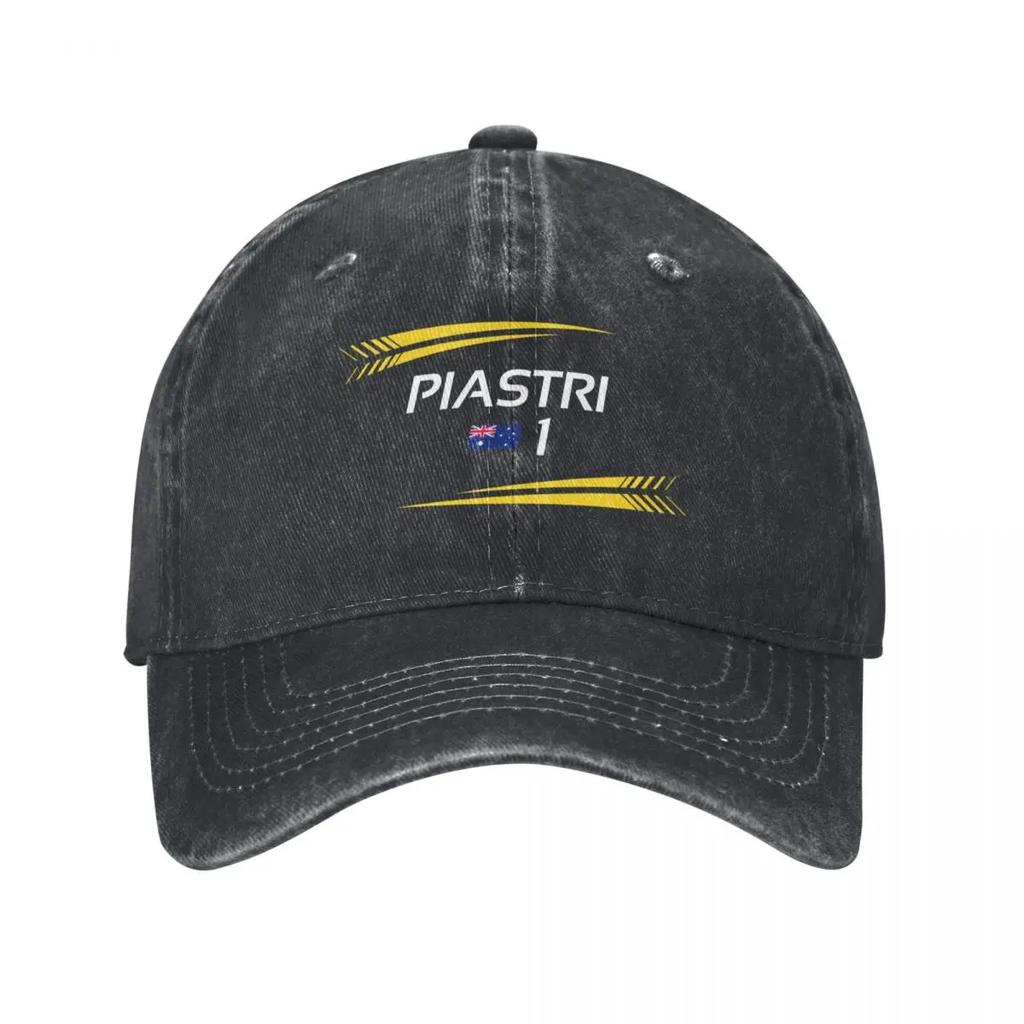 F Piastri black version Baseball Cap Christmas Hat Unique hats Sunscreen Streetwear Hats For Women Unisexs