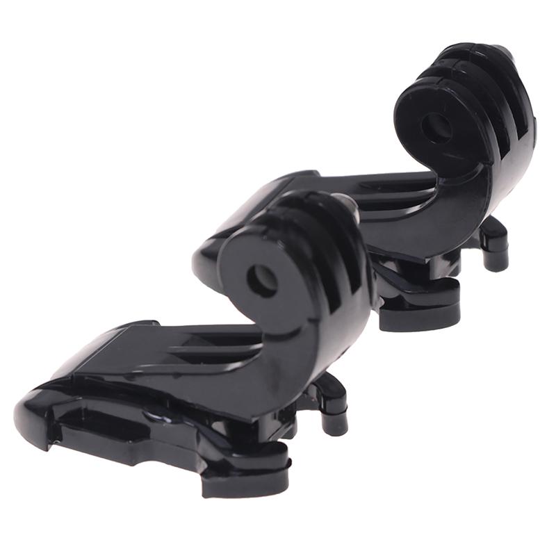 2 Pcs J-Hook Buckle Surface Mount Accessories Action Camera Helmet Fixed Base