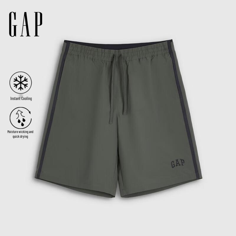Gap Мужские повседневные шорты с логотипом, отводящие влагу