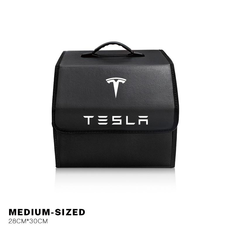 Car Trunk Travel Storage Box Foldable Suitcase Accessories For Tesla Model 3 Model S Model X Model Y Cybertruck Roadster SpaceX