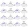 16Pcs Cat Hammock Suction Cups Replacement Transparent PVC Heavy Duty Strong Threaded Suction Cups for Glass Window Pet Perch