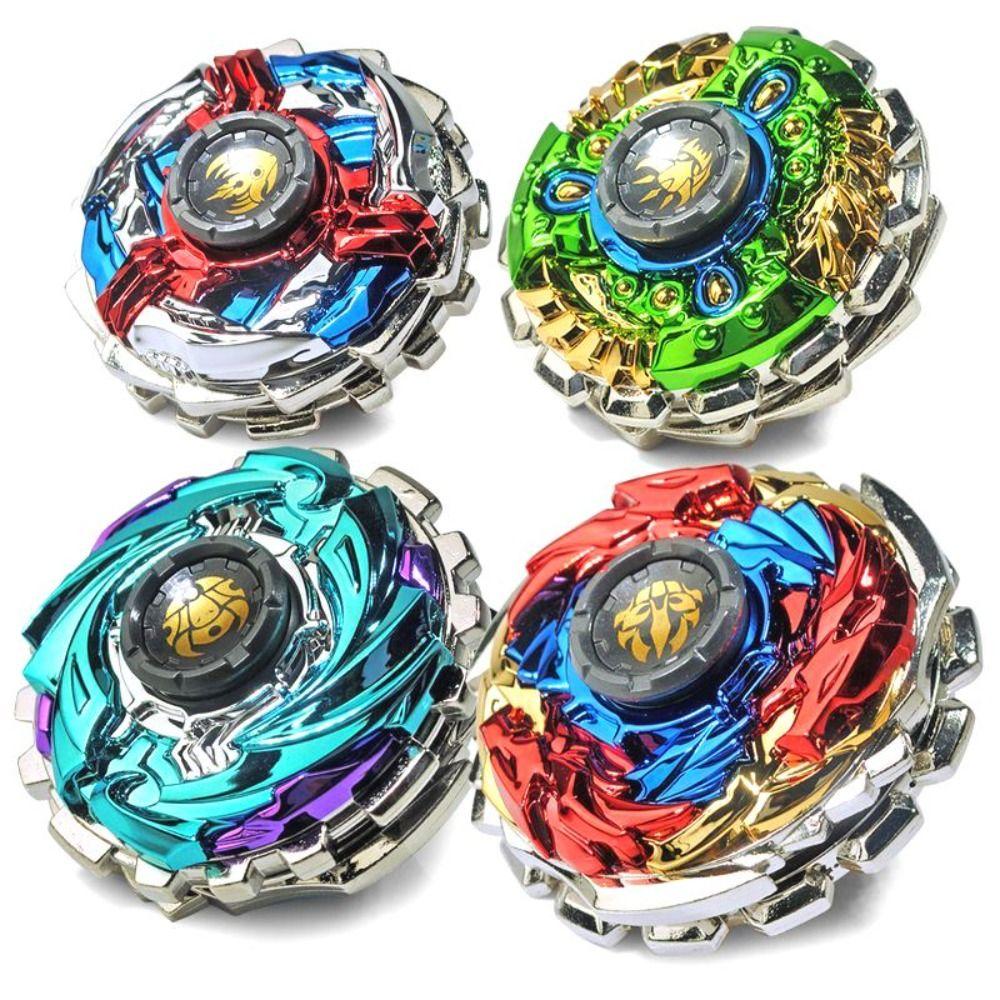 С пусковой установкой Гироскоп Игрушки Двухслойный волчок Игрушки для улицы Металлический гироскоп Игрушка для мальчиков и девочек