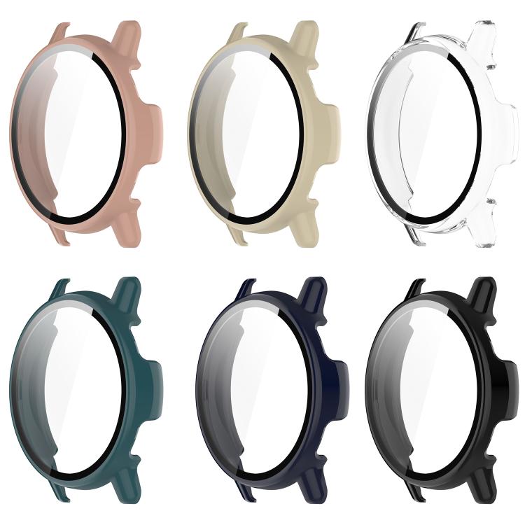 Tempered‑Film‑Integrated Hard‑PC Full‑Edge Shock‑Resistant Watch Protective Shell For Garmin Vivoactive 5 Smart Watch