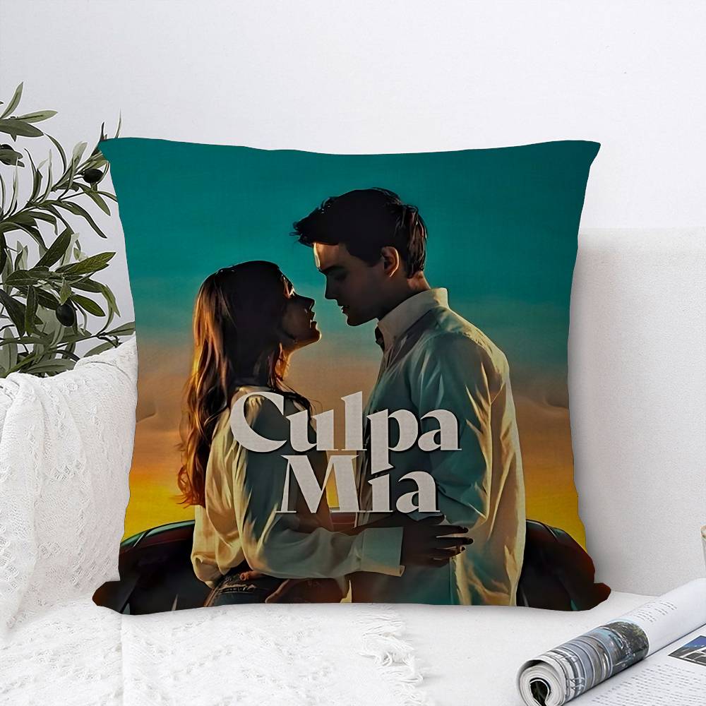 Моя вина Culpa Mia Подушка для фильма Подушка-подушка Наволочка Гостиная Диван Домашний декор Индивидуальный