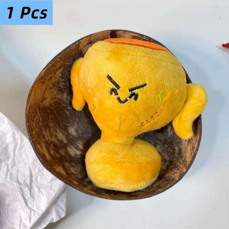 1/2Pcs Cute Victory Trophy Mascot Plush Doll Stuffed Toy Keychain Pendant Bag Hanging Charm Keyring Lucky Blessing Souvenir Gift